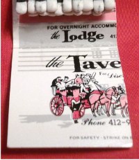 Matchbook – The Tavern Lodge