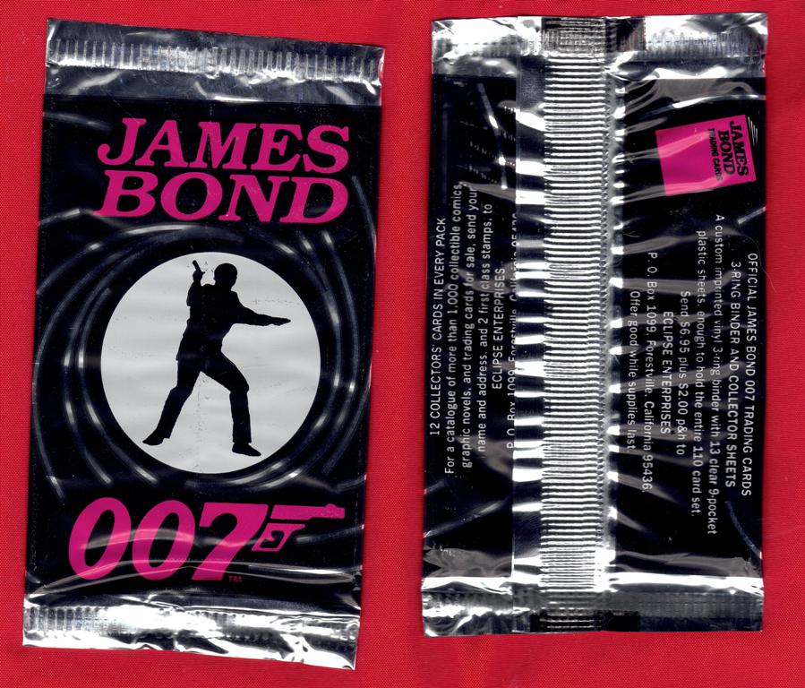 James Bond Series 1 Trading Card Wrapper