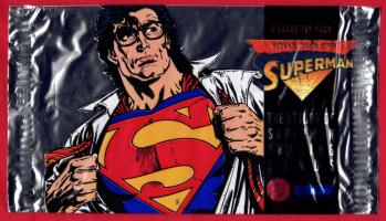 Return of Superman Trading Card Wrapper