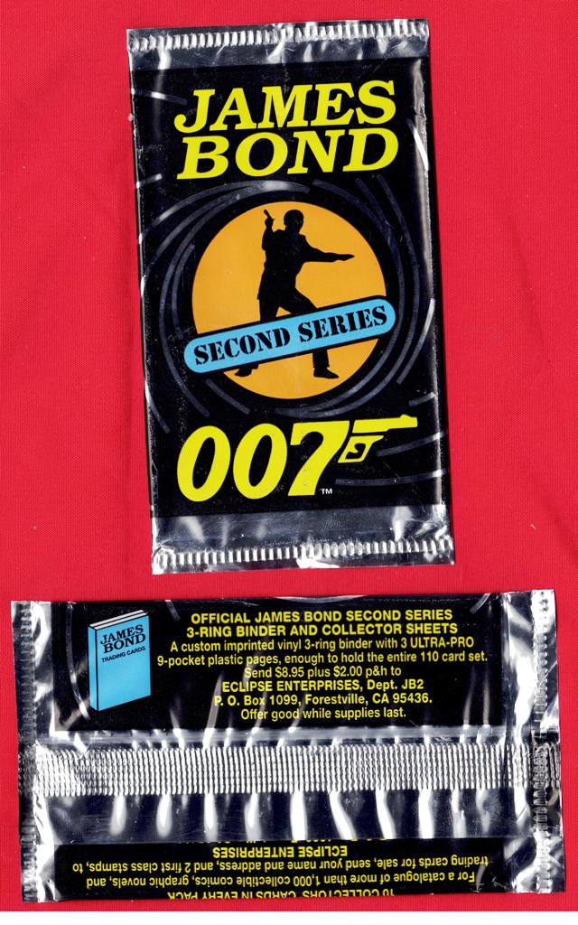 James Bond Series 2 Trading Card Wrapper