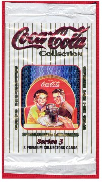 Coca-Cola - Series 3 Trading Card Wrapper (Boy and Girl)