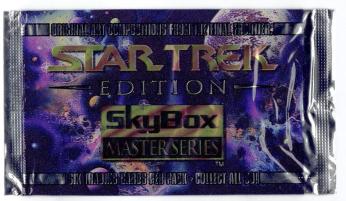 Star Trek Master Series Trading Card Wrapper