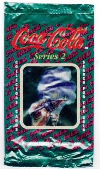 Coca-Cola - Series 2 Trading Card Wrapper (Bottle of Coke)