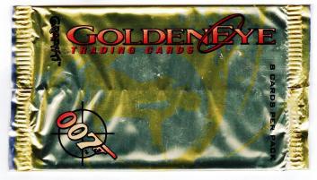 James Bond Goldeneye Trading Card Wrapper