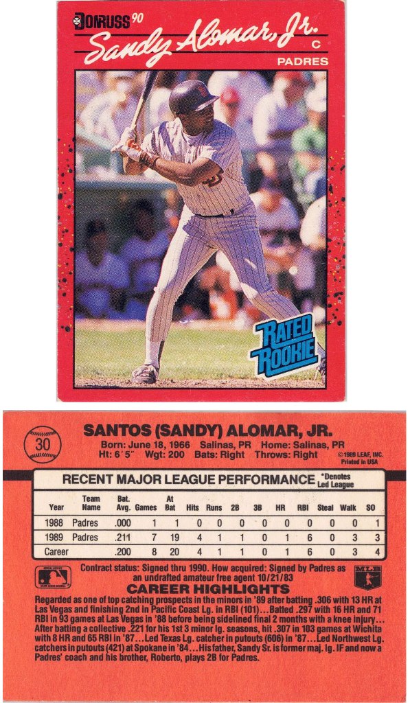 San Diego Padres – Sandy Alomar, Jr