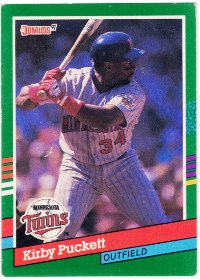 Minnesota Twins - Kirby Puckett - #490