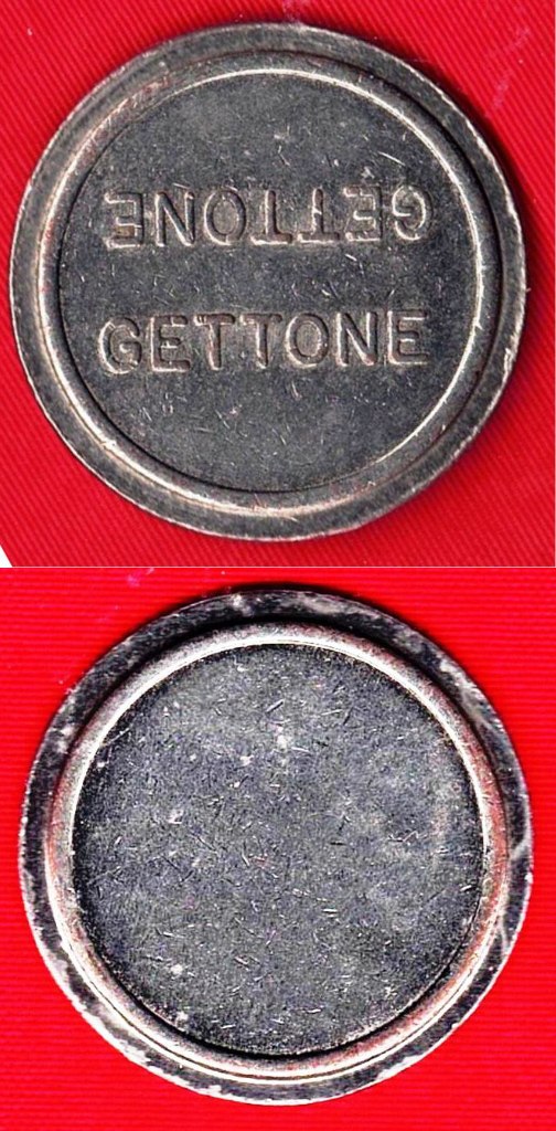 Token – GETTONE (Blank) - Italy