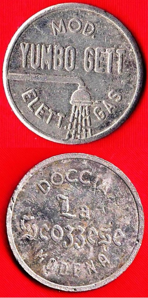 Token – Doccia La Scozzese (Modena)- Italy