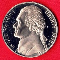 Coin – 1998S (Proof) Jefferson Head Nickel