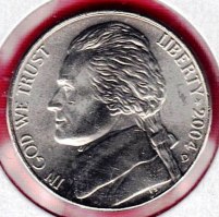 Coin – 2004D (BU) Jefferson Head “Peace Medal” Nickel