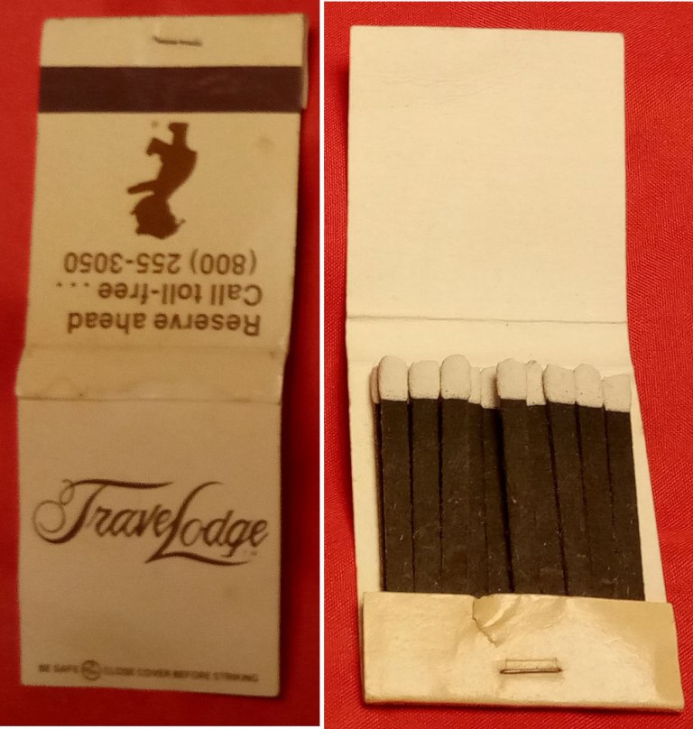 Matchbook - TraveLodge (Used)