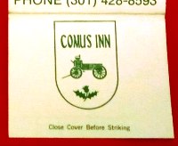 Matchbook - Comus Inn (Comus, MD)