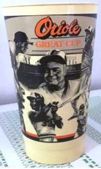 Baltimore Orioles & Burger King 1983 Souvenir Plastic Cup