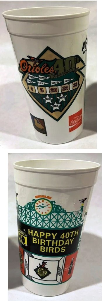 Baltimore Orioles - 1994 - 40th Anniversary 20oz Commemorative Cup