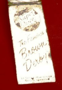 Matchbook - Brown Derby Restaurant (Nationwide)