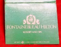 Matchbook - Fontainebleau Hilton (Miami Beach, FL)