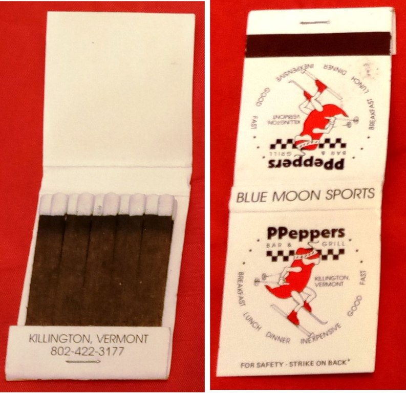 Matchbook - PPeppers Bar & Grill (Killington, VT)