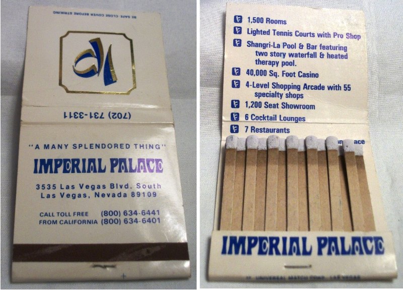 Matchbook – Imperial Palace Casino (28)