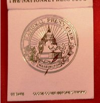 Matchbook – The National Press Club (Washington DC)