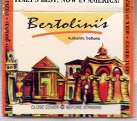 Matchbook – Bertolini’s Italian Restaurant (Nationwide)