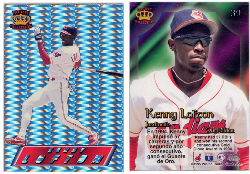 Cleveland Indians - Kenny Lofton - Pacific