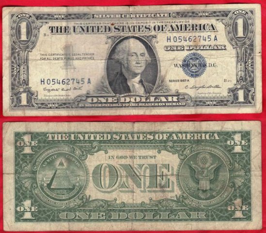 1957A Silver Certificate #2
