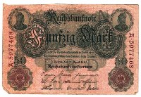 Germany - Fünfzig (50) Mark Reichsbanknote