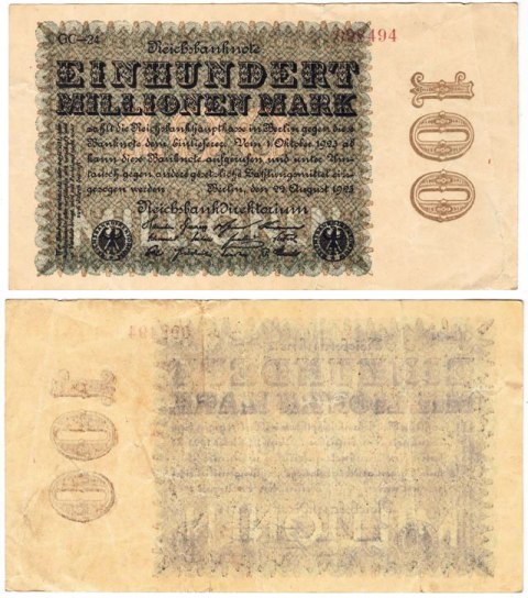 Germany - Einhundert (100) Mark Reichsbanknote