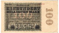 Germany - Einhundert (100) Mark Reichsbanknote