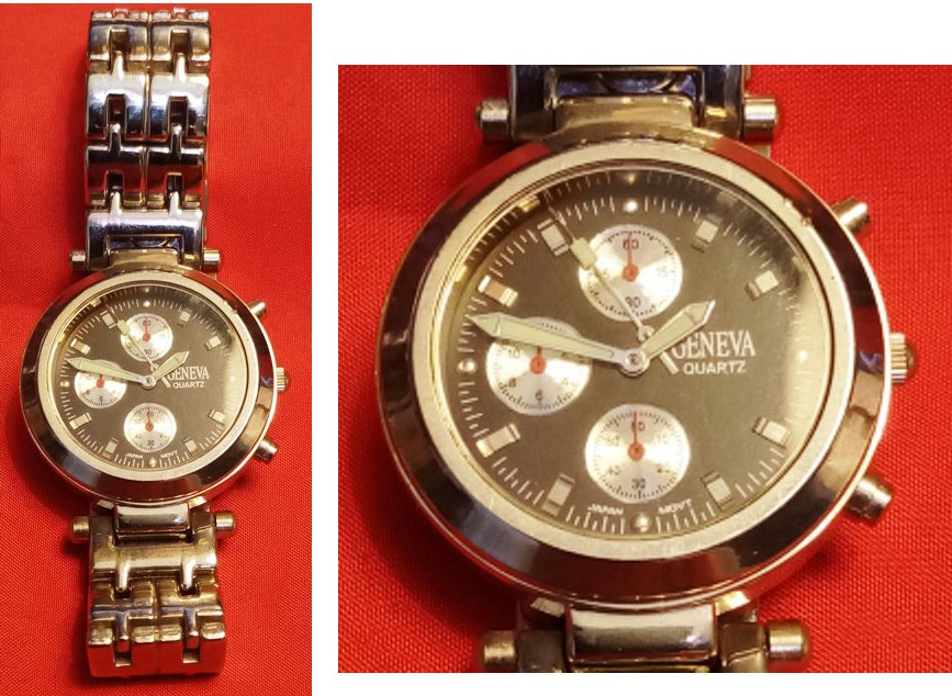 Watch – Geneva Men's Chronograph Watch