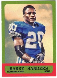 Detroit Lions – Barry Sanders (1963 Mini Design)