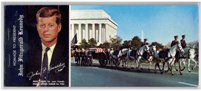 Postcard Booklet - John F Kennedy Funeral