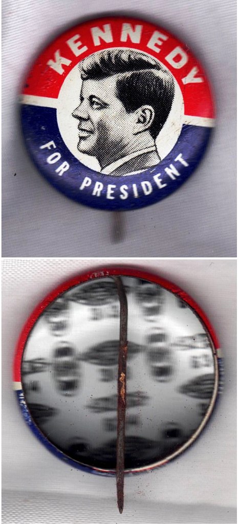 Hat Pin - 1960 John Kennedy Presidential Campaign Pin