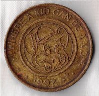 Token – Chuck E Cheese
