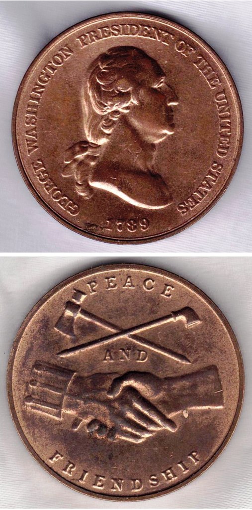 American Medal - George Washington Bronze Medal