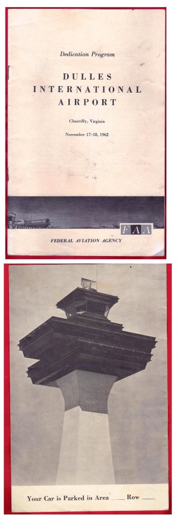 Dulles International Airport Dedication Program