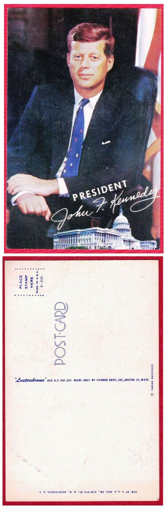 Postcard - President John F Kennedy #1