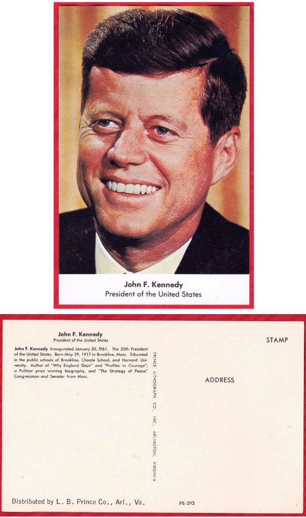 Postcard - President John F Kennedy #2