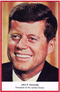Postcard - President John F Kennedy #2