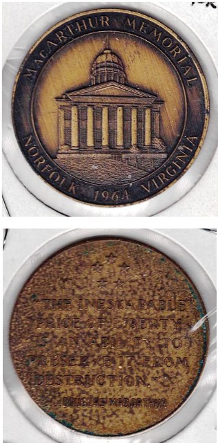 Medal - MacArthur Memorial (Norfolk, Virginia)