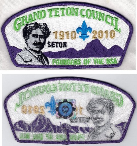 Grand Teton Council  (Lt Purple Border) - Seton