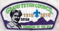Grand Teton Council  (Lt Purple Border) - Seton