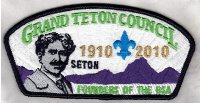 Grand Teton Council  (Dk Purple Border) - Seton
