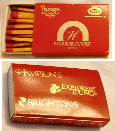 Matchbox – Harbor Court Hotel (Baltimore, MD)