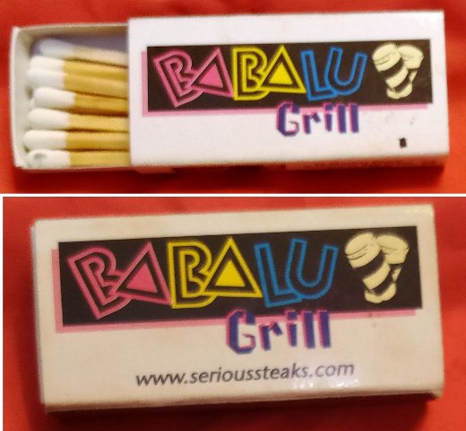 Matchbox – Babalu Grill (Baltimore, MD)
