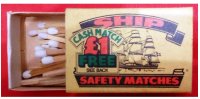 Matchbox – “SHIP” Safety Matches (Great Britain)