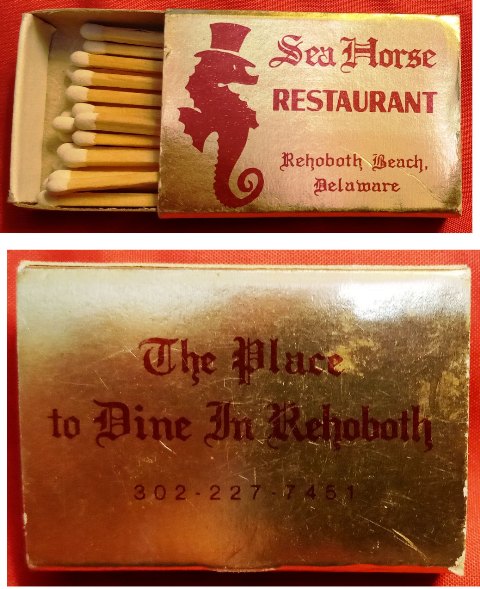 Matchbox – Sea Horse Restaurant (Rehoboth Beach, DE)