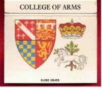 Matchbook – College of Arms (Great Britain) – Crown and Horse