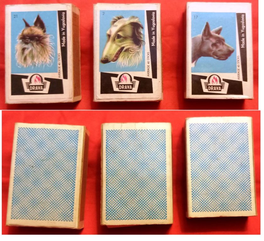 Matchbox – 3 Drava Dogs (Osijek, Yugoslavia) – Black Label
