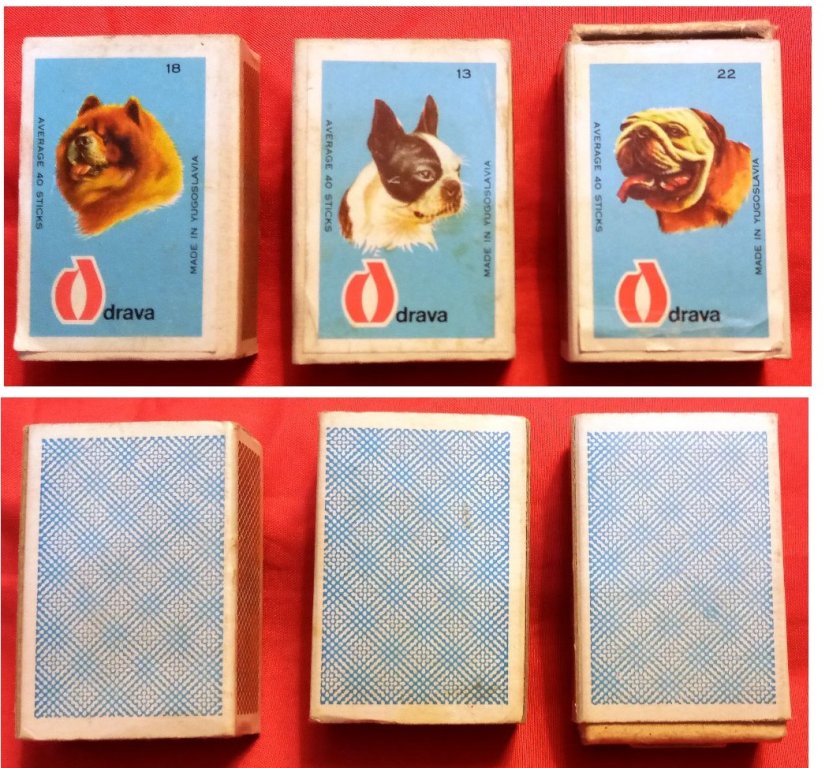 Matchbox – 3 Drava Dogs (Osijek, Yugoslavia) – Red Label